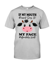 Load image into Gallery viewer, Cute Cow T-Shirt For Cow Lovers Guys Tee