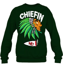 Load image into Gallery viewer, Chiefin Kansas City Chiefs Gift For Fans T-Shirt Sweatshirt