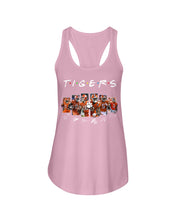 Load image into Gallery viewer, Clemson Tigers Ncaa Friends Font T-Shirt For Fans Ladies Flowy Tank