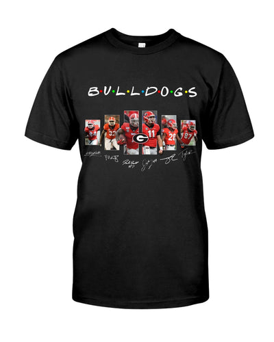 Bulldogs Collection Gift For Fan Black T-Shirt Guys Tee