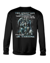 Load image into Gallery viewer, Throne 8 August Guy Special Space Horoscope T-Shirt Sweatshirt
