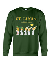 Load image into Gallery viewer, St Lucia Child Of Light God Jesus Christmas Gift Sweatshirt