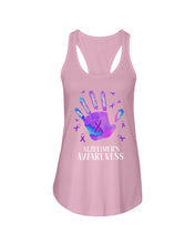 Load image into Gallery viewer, Alzheimers Awareness T-Shirt Ladies Flowy Tank