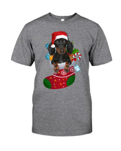 Load image into Gallery viewer, Dachshund In A Sock Christmas Cute Gift For Dachshunds Lovers Mug