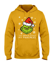 Load image into Gallery viewer, The Grinch Stole My Pancreas Hoodie