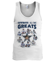 Load image into Gallery viewer, Dallas Cowboys Greats Gift For Fan T-Shirt Unisex Tank Top