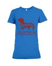 Load image into Gallery viewer, Dachshund German Shirt For Dachshunds Dog Lovers Ladies Tee