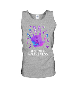 Alzheimers Awareness T-Shirt Unisex Tank Top