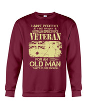 Load image into Gallery viewer, Veteran Australian Defence Force Gift For Grandpa Family Tee Sweatshirt