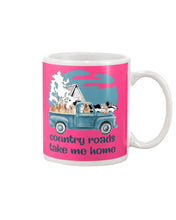 Load image into Gallery viewer, Country Road Golden Retriever Mug