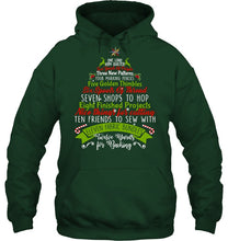 Load image into Gallery viewer, Christmas Tree Eleven Fabric Bundles T-Shirt Hoodie