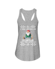 Load image into Gallery viewer, I Make Kottbullar Disappear Black T-Shirt Ladies Flowy Tank