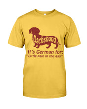 Load image into Gallery viewer, Dachshund German Shirt For Dachshunds Dog Lovers Unisex Long Sleeve