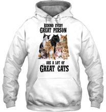 Load image into Gallery viewer, A Lot Of Great Cat  Shirt For Cat Lovers Hoodie