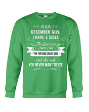 Load image into Gallery viewer, December Girl Fun Quote T-Shirt Sweatshirt