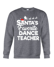 Load image into Gallery viewer, Santa Dance Teacher Christmas Shirt Sweatshirt