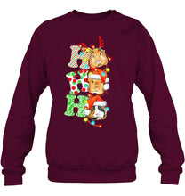 Load image into Gallery viewer, Santa Claus Ho Ho Ho Christmas Gift For Guinea Pigs Lovers Sweatshirt