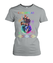 Load image into Gallery viewer, Coldplay Anniversary Great T-Shirt For Fans Ladies Tee