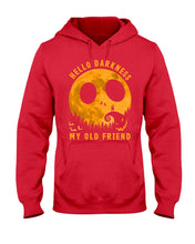 Load image into Gallery viewer, Darkness My Old Friend Halloween T-Shirt Hoodie