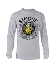 Load image into Gallery viewer, Simone The Sould Of A Mermaid Horoscope T-Shirt Unisex Long Sleeve