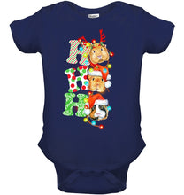 Load image into Gallery viewer, Santa Claus Ho Ho Ho Christmas Gift For Guinea Pigs Lovers Baby Onesie