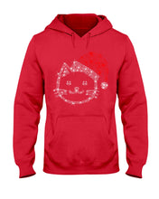 Load image into Gallery viewer, Cute Cat Face Christmas Gift For Cat Lovers T-Shirt Hoodie