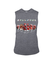 Load image into Gallery viewer, Bulldogs Collection Gift For Fan Black T-Shirt Unisex Long Sleeve