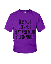 Load image into Gallery viewer, Funny T-Shirt For Scotland People Youth Tee