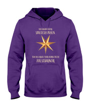 Load image into Gallery viewer, Christmas Star Swedish Julstarnor Black T-Shirt Hoodie