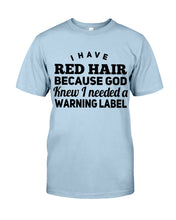Load image into Gallery viewer, Great Gift For Redhead Grandma Guys Tee
