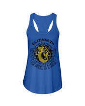 Load image into Gallery viewer, Elizabeth The Soul Of A Mermaid Horoscope T-Shirt Ladies Flowy Tank
