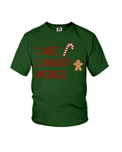 Load image into Gallery viewer, Nice Naughty Ginger Redhead T Shirt Youth Tee