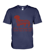 Load image into Gallery viewer, Dachshund German Shirt For Dachshunds Dog Lovers Guys V-Neck