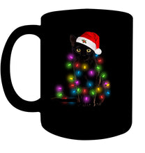 Load image into Gallery viewer, Cat Merry And Bright New Mug