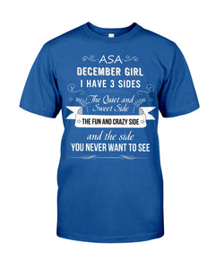 December Girl Fun Quote T-Shirt Guys Tee