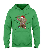 Load image into Gallery viewer, Elephant Color Light Christmas Gift Tee Hoodie