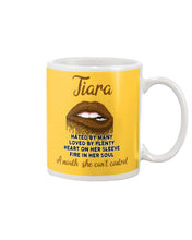 Load image into Gallery viewer, Tiara A Mouth She Can't Control Quote Name T-Shirt Mug