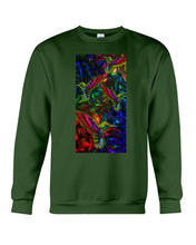 Load image into Gallery viewer, Hummingbird Cosmic Light Color Black T-Shirt Sweatshirt