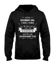 Load image into Gallery viewer, December Girl Fun Quote T-Shirt Hoodie