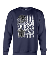 Load image into Gallery viewer, We Are Red Fridays Veteran Shirt Sweatshirt
