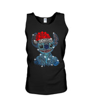 Load image into Gallery viewer, Merry Christmas Stitch Gift For Fans T-Shirt Unisex Tank Top