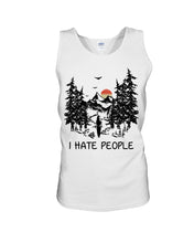 Load image into Gallery viewer, I Hate People Printing T-Shirt Unisex Tank Top