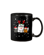 Load image into Gallery viewer, Merry Fluffmas Cute Cats Gift For Cat Lovers Mug