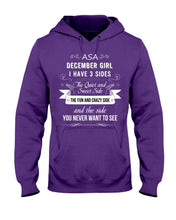 Load image into Gallery viewer, December Girl Fun Quote T-Shirt Hoodie