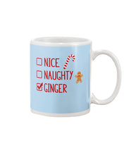 Load image into Gallery viewer, Nice Naughty Ginger Redhead T Shirt Mug