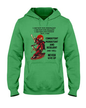 Load image into Gallery viewer, Samurai Consistent Persistent Resilient Quote T-Shirt Hoodie