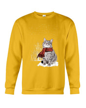 Load image into Gallery viewer, Cute Cat Christmas Gift For Cat Lovers Custom T-Shirt Sweatshirt