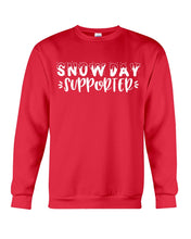 Load image into Gallery viewer, Snow Day Supporter Christmas Gift For Friends Family T-Shirt Sweatshirt