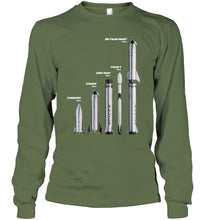 Load image into Gallery viewer, Into The Space Gift For Fans Black T-Shirt Unisex Long Sleeve