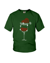 Load image into Gallery viewer, Christmas Gift For Wine Lovers Custom T-Shirt Youth Tee